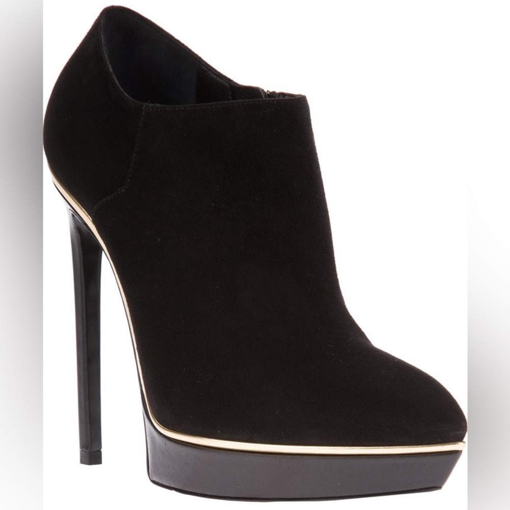 Saint Laurent Janis platform ankle boots